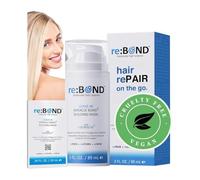 reBOND Molecular Hair Science - Máscara de construcción de unión milagrosa sin enjuague, tratamiento de reparación de 4 minutos, acondicionamiento profundo para cabello dañado, seco, teñido, rizado