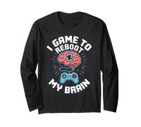 Reboot Brain Pixel Gamer Graphic Manga Larga