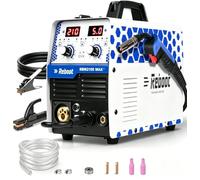 Reboot Soldadora MIG 5 en 1 210A Premium Alu-Ready - Modos sinérgicos MIG/FLUX/MMA/Lift-TIG, compatible con pistola de carrete, inversor IGBT, pantalla LED de 230 V, para taller y bricolaje