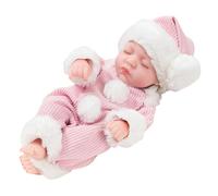 Reborn Doll | 11.81In Real Life Accompanying Doll Toy Realistic Soft PVC Simulation Figure Collectible Display Companion | Home Bedroom Nursery Sofa Bed Birthday Gift