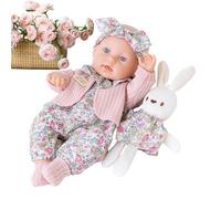 Reborn Doll, Realistic Full Body Baby Doll, 12 Inch Washable Soft Vinyl Infant Toy, Sleeping Toddler Figurine Model, Ideal for Role Play, Kids, Nursery, Bedroom, Playtime, Home Display