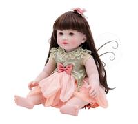 Reborn Dolls | Realistic Fairy Figurines - 55x25cm Real Life Butterfly Reborn Toys | Versatile For Kids Boys Couch Shelf Bedroom Nightstand Nursery Daycare Christmas Birthday Holiday Party