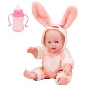 Reborn Réaliste Et Interactive, Sans Odeur, Jouet Réaliste, Bébé Robuste Au Corps Entier, Petite Fille Aux Traits Distinctifs | Cadeau Idéal Pour Les Fêtes