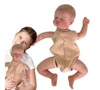 Reborn Toddler Dolls, Handmade Realistic Sleeping Full Body Baby, 600g Collectible Doll for Families, Mothers and Women, and Display, 19 Inches