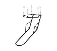 Rebotador de baloncesto - Abrazadera de esperanza, Accesorio de objetivo de metal fuerte | Equipo de entrenamiento portátil Corte Patio trasero Puerta exterior Escuela Gimnasio Kit de ejercicios para