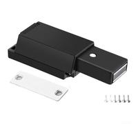 Rebotador invisible resistente para abrir armarios y armarios con fuerte fuerza magnética y montaje oculto para un aspecto sin costuras (C)
