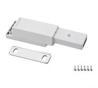 Rebotador invisible resistente para abrir armarios y armarios con fuerte fuerza magnética y montaje oculto para un aspecto sin costuras (F)