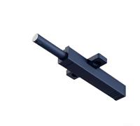 Rebotador tipo empuje, abridor de puerta magnético fuerte ajustable para rebotar a presión para gabinete, armario, muebles, accesorios de captura (azul)