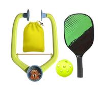 Reboteador, Entrenador Para Entrenamiento Solo | Set Portátil Con Raqueta y Equipo Ajustable para Adultos - Entrenamiento Solo