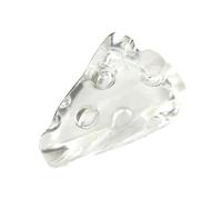 Rebounding Sensory Toy - Cheese Shape Squeeze Ball | Soft Silicone Fidget Stress Relief Tool for Kids Teens Adults School Office Travel Relaxation Focus Portable Compact Fun Calming