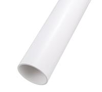 Rebower 67.8mm x 75mm Tubo De PVC 14" Tubo Rígido De Plástico Redondo Para Drenaje De Alto Impacto [Para Invernadero Jardinería Hogar Fontanería HVAC] - Blanco