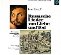 Rebroff, Iwan / Russische Lieder von Liebe und Tod / 1975 / Bildhülle / Saphir 120.871 / 120871 / Deutsche Pressung / 12" Vinyl Langspiel-Schallplatte / Mussorgsky / Tschaikowsky / Glinka / Borodin / Iwan Rebroff Baß / Herbert Seidemann Klavier / Gesungen in russischer Originalsprache /