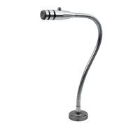 Rebuild Skills RBX-515SBG-18X sustituye a Shure 515SBG-18X. Micrófono de Empuje para Hablar en restaurantes, Tiendas de comestibles. Incluye Cuello de Cisne de 20 Pulgadas, Soporte y Cable de 6½ pies