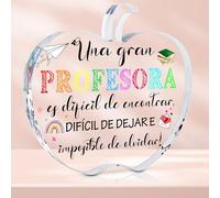 Rebundex Regalos para Profesoras Regalo Profesora Infantil Primaria Guarderia Regalos para Profesores Regalo Profesor Originales, Regalo Maestro Graduacion Regalos Profesores Fin de Curso Navidad