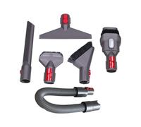 Recamania Accesorios Adaptables con Dyson V7 V8 V10 V10 V11 6 cepillos, Tubo Flexible,2 pinceles