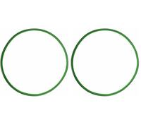 Recamania Junta de Tapa para Thermomix TM31 | Recambio de Silicona color Verde | Compatible con Vorwerk Thermomix | Cierre Hermético y Seguro (Paquete de 2)