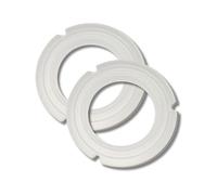 RECAMAT® - 2 PIEZAS - Juntas Portafiltro Recambio Cafetera Compatible Cecotec Cafelizzia 790/890/Pro/Steel/Steel Pro/Steel DUO/Shiny Pro/Fast/Fast Pro. Repuesto Duradero y Resistente al Calor