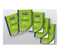 RECAMBIO A4 100H 90GR 4/T MILIMETRADO