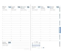 Recambio agenda Escolar 12 meses EUROTEXTAGENDA 12 x 17 cm 2022-2023 Día página Quo Vadis Equology Multilingüe-