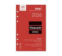 Recambio Agenda FINOCAM Anual Open 2026, R599 500 S/V Vertical