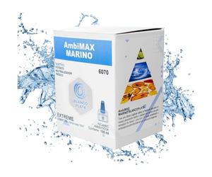 Recambio Ambimax fragancia Marino Extrem 100ml 30 días de duración, 150m2 cobertura intensa, frescor y neutralizador de malos olores. Camarotes de barcos, salones (NO INCLUYE APARATO)