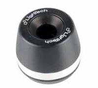 Recambio anillo en aluminio de colores para protectores de caída Lightech Negro