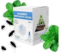 Recambio Anti Cucarachas, Aroma de Eucalipto con Aceites Esenciales Naturales, 30 Días de Frescura Continua Cobertura hasta 150m², Neutraliza Malos Olores y repele insectos