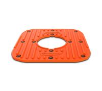 Polisport 8985900001 - Recambio de Tapa Superior Antideslizante de Goma con Clips de fijación para el Caballete de plástico Diseño en Color Naranja