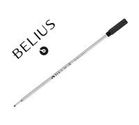 Recambio Boligrafo Belius Con Rosca Negro Caja 3 Unidades