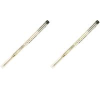 RECAMBIO BOLIGRAFO CARAN D'ACHE GOLIATH NEGRO PUNTA FINA (1 unid.) - Recambio bolígrafo fino color negro (Paquete de 2)