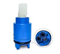 Recambio Cartucho Cerámico 25mm Cartuchos Cerámicos para Grifería Monomando Cartuchos Ceramicos para Griferia de Cocina Fregadero Baño Ducha