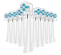 Recambio Cepillos Compatible con Oral B IO 2/3/4/5/6/7/8/9/10 Cepillos Eléctrico, Cerdas Medianas Cabezales Compatible con Oral B IO (10 Blanco)