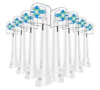 Recambio Cepillos Compatible con Oral B IO Cepillos Eléctrico, Cabezales Compatible con Oral B IO 2/3/4/5/6/7/8/9/10 Cuida tus Dientes y Encías (8 Blanco)