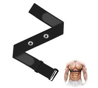 Recambio Cinta Frecuencia Cardiaca (70 cm a 115 cm) Banda Elástica Ajustable Bluetooth Ant+ Compatible con Garmin, Wahoo, Polar H10 H9, Coospo, Bryton, Magene, Livlov, Ideal, Resistente Agua Sudor