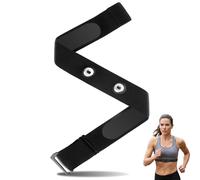 Recambio Cinta Frecuencia Cardiaca Banda Elástica Ajustable 70 a 110 cm | Compatible con Polar H10 H9 H7 HR Cinturón de Pecho Suave para Garmin Dual Wahoo Tickr Coospo Magene Bryton Livlov