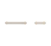 Recambio compatible con Xiaomi 14T Pro 2407FPN8EG Kit teclas externas laterales tecla encendido power on off + botón control volumen side keys kit teclas Titan Gray