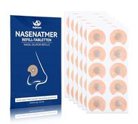 Recambio de 60 tiras nasales magnéticas AnjoCare,Nasal Strips para tiras nasales magnéticas, ayudan a reducir los ronquidos, mejoran la calidad del sueño, mejoran el flujo de aire nasal