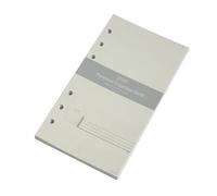 Recambio de agenda 2026, tamaño personal, semana en dos páginas, compatible con organizador personal Filofax, 95 x 171 mm