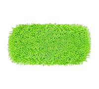 Recambio de almohadilla de fregona reutilizable, almohadillas de repuesto reutilizables para mopa plana | Suministros de limpieza de madera dura para suelos de baldosas adecuados para uso en seco y