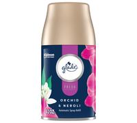 Recambio de ambientador autom tico Glade en aerosol para el hogar y el ba o, colecci n Orchid & Neroli Fresh, 6.2 oz