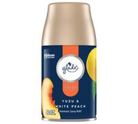 Recambio de ambientador autom tico Glade en aerosol para el hogar y el ba o, colecci n Yuzu & White Peach Fresh, 177 ml