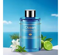 Recambio de ambientador de coche para hombres y mujeres, 180 ml, 9 meses, aceite esencial hecho de extractos de plantas naturales, compatible con difusores de coche para el hogar y la oficina