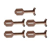 Recambio De Brazos Para Ventilador De Techo,Conector De Aluminio Ligero - Juego De 5 Brazos Y Soportes Para Ventilador De Techo - Para Reparación Mantenimiento En Interiores Y Exteriores