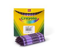 Recambio de crayones Crayola violeta y morado de un solo color, 12 unidades, tiles escolares