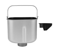 Recambio de cubeta mezcladora para máquina de pan Morphy Richards 48261, 48285 y 48286: olla interior de acero inoxidable con recubrimiento antiadherente y accesorios para máquina (Corta)