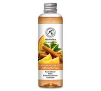 Recambio de Difusor con Aceites Esenciales de Canela y Naranja 200 ml - Ambientador Aromático - Fragancia Fresca para Habitación