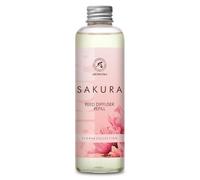 Recambio de Difusor Sakura 200ml - Recambios de Aroma para Difusores de Carrizo - Fragancia Fresca y Duradera - Aromaterapia - SPA - Hogar - Oficina