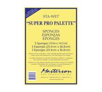 Recambio de esponja para paleta Masterson Sta-Wet Super-Pro (paquete de 3)