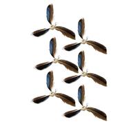 Recambio De Juguete De Plumas Para Gatos: 6 Piezas De Plumas De De Juguete Interactivo Para Gatos, Recambio Atractivo Para Hacer Ejercicio Y Jugar, Suministros Duraderos Para Mascotas Para Uso Do