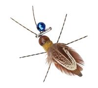 Recambio de juguete para gatitos, accesorio de juguete para gatos con forma de luciérnaga, suministro interactivo suave para mascotas juguetonas. Herramienta ideal de ejercicio y unión que fomenta la